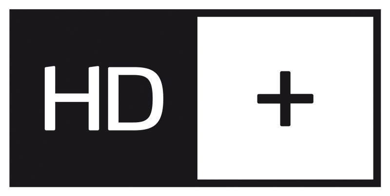 Schwarz-weißes Logo mit „HD“ auf der linken Seite und einem Pluszeichen auf der rechten Seite, getrennt durch eine vertikale Linie.